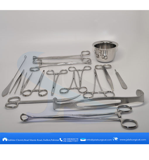 Minilaparotomy Kit Abdominal Instruments