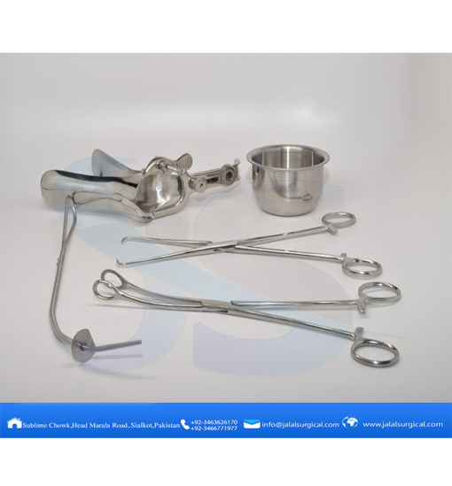 Minilaparotomy Kit (Part B - Vaginal Instruments)