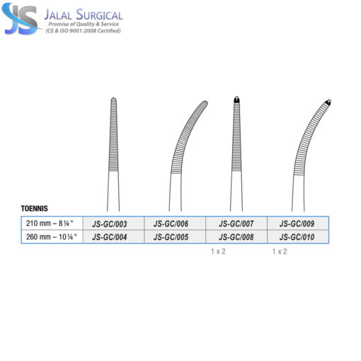 toennis forceps