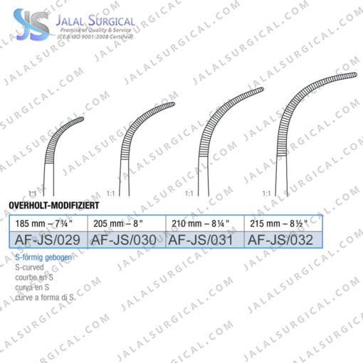 overholt modifiziert forceps