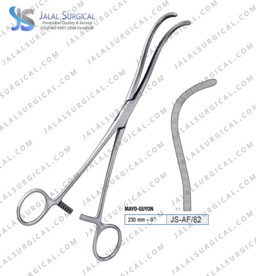 mayo guyon artery clamps