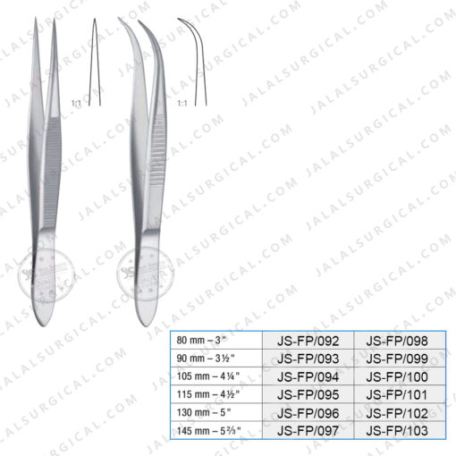 fine pattern dressing forceps