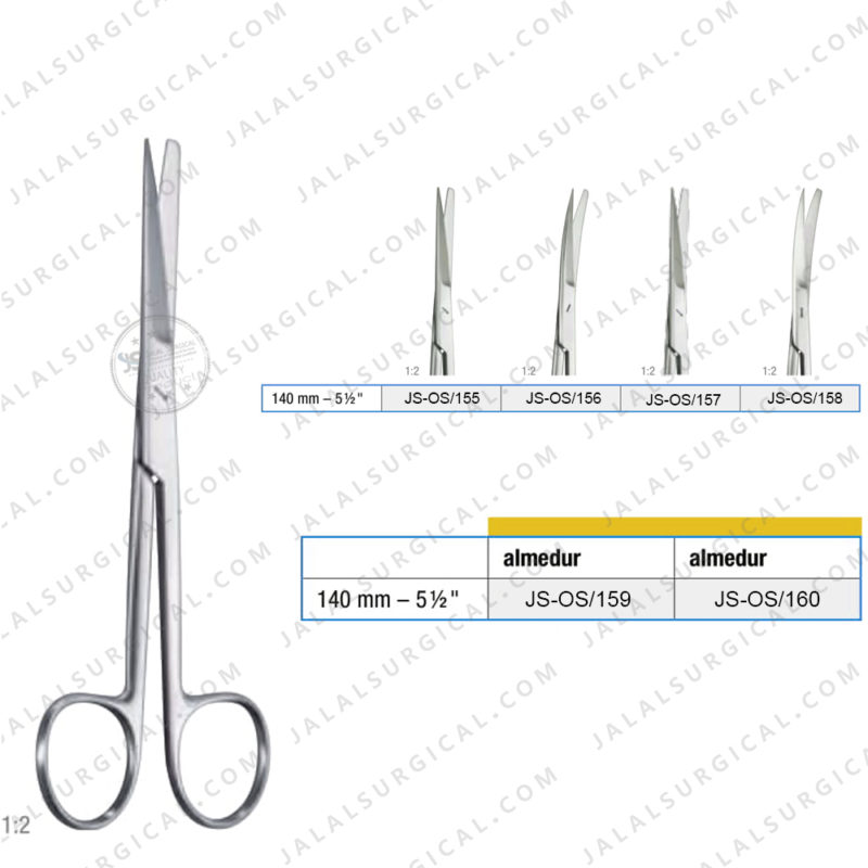 Thorek Dissecting Scissors 185 mm 250 mm - Jalal Surgical