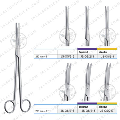 Mayo Harrington Operating Scissors 230 mm - Jalal Surgical