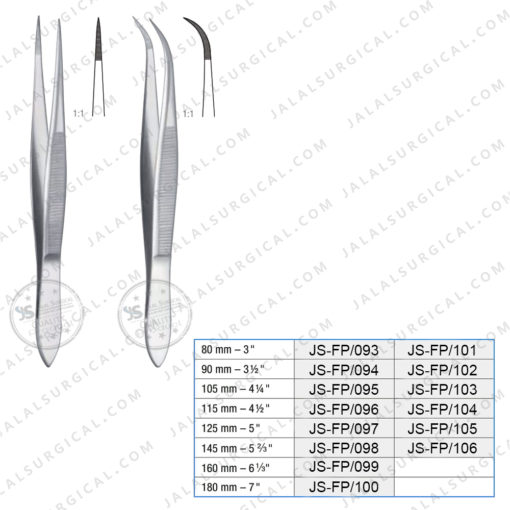 fine pattern dressing forceps