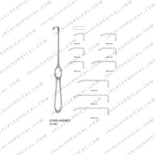 Kocher Langenbeck Bone Retractor