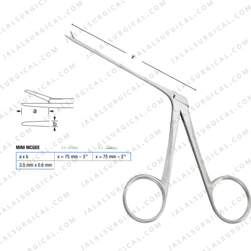 mini mcgee ear forceps