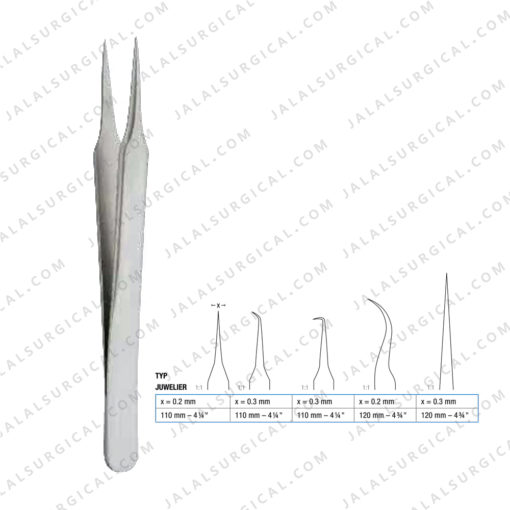 typ juwelier fixation forceps