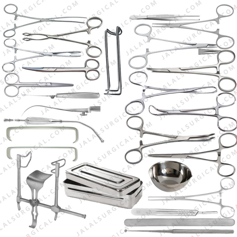 108 Laparotomy Instruments Set Surgical Instruments