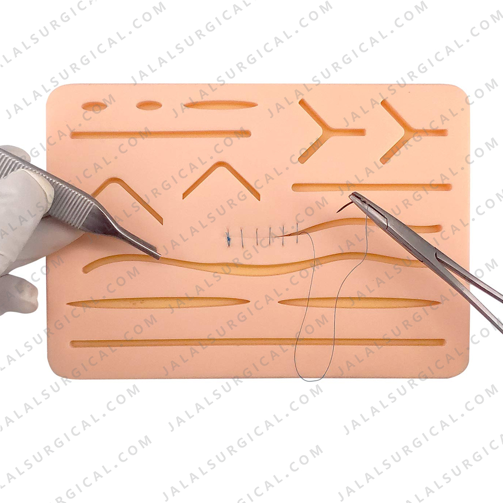 19 Pieces Practice Suture Kit with Pad for Medical Veterinary Student  Training