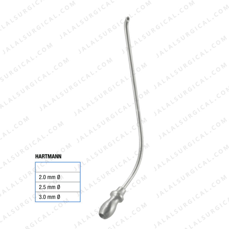 Hartmann Eustachian Catheter 2 mm 2.5 mm 3 mm - Jalal Surgical