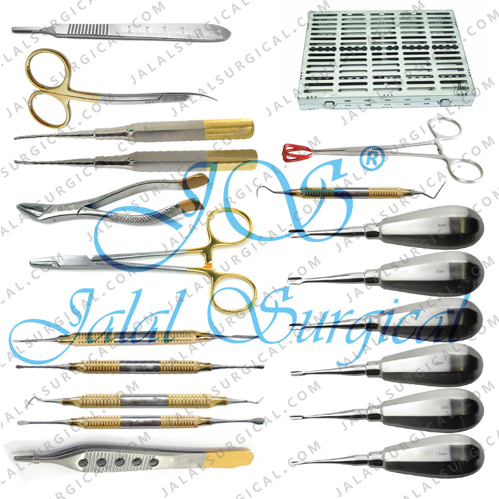 Canine and Feline Veterinary Dental Tools And Extraction Set - Jalal  Surgical