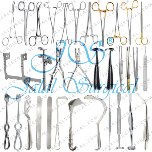 Thoracotomy Surgical Instruments Set