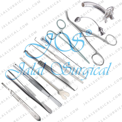 Tracheotomy Surgical Instruments Set