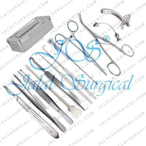 Tracheotomy Surgical Instruments Set