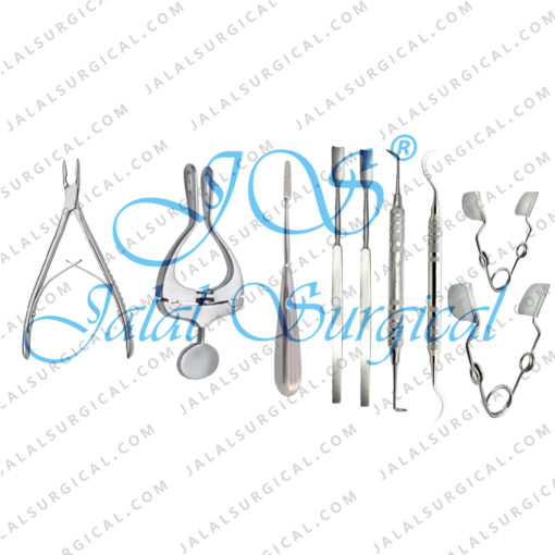 Rabbit Dental Instrument kit Of 9 Pieces