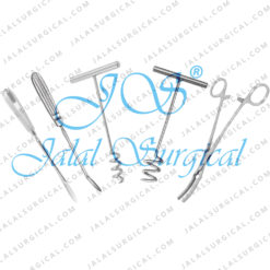 Myomectomy Instruments Set Of 5 Pieces