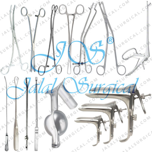 OB GYN Biopsy Instrument Set